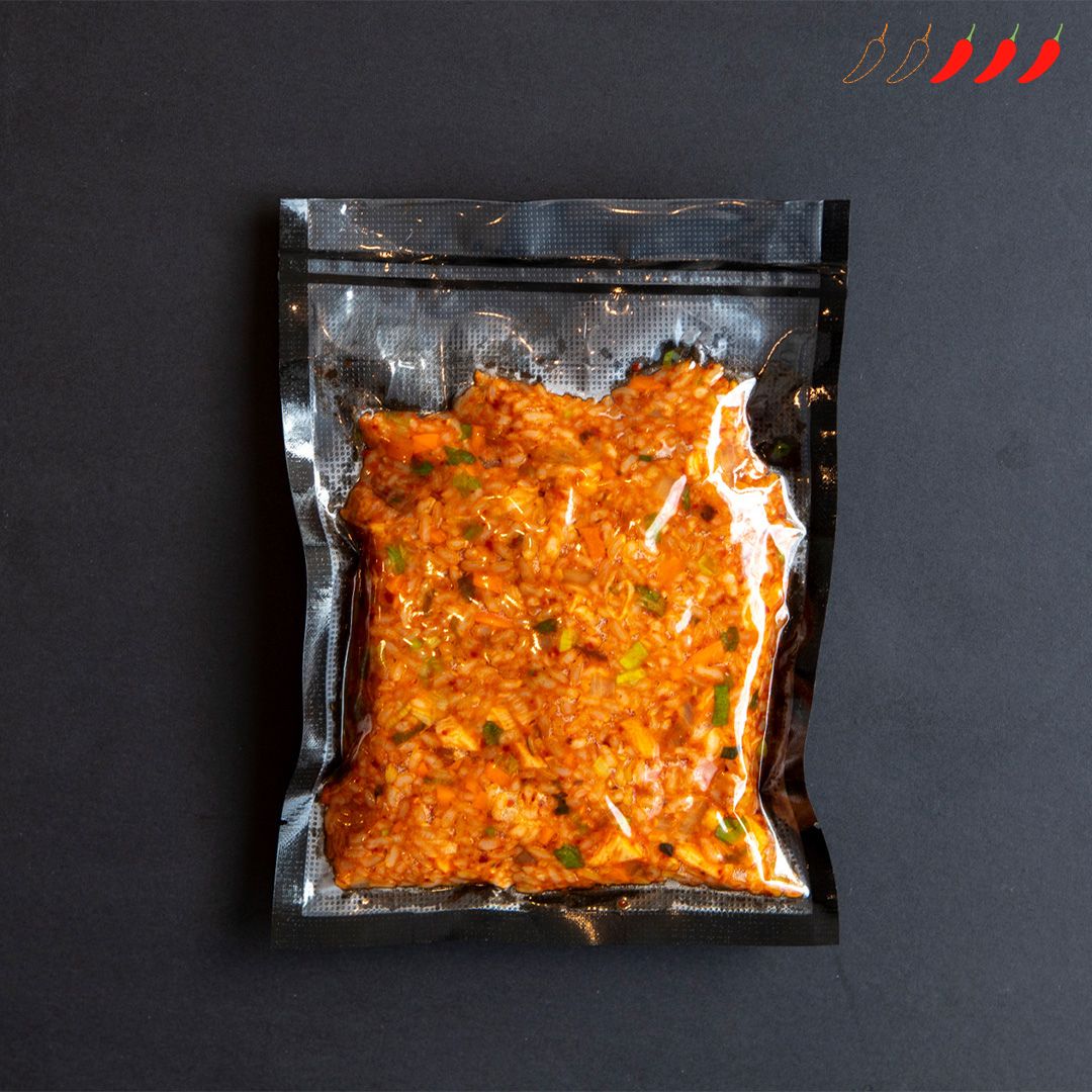 Spicy Chicken Breast Fried Brown Rice