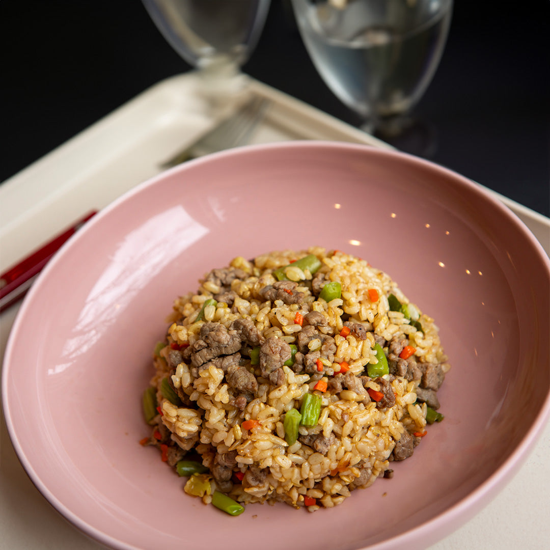 beef-fried-brown-rice-low-carb