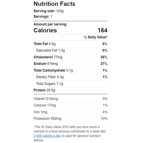 nutrition-facts-curry-chicken-breast